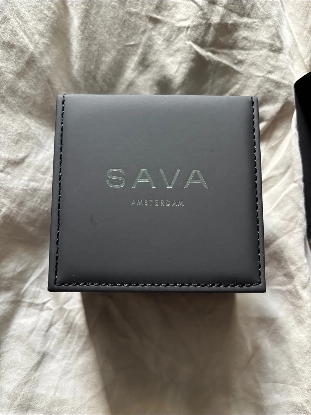 Men's Two-Tone Gold & Silver Rectangular Watch RIVIERA Sava Amsterdam Watch